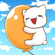 フリーアイコン・風船とモナー