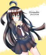 あくまでバナナを食べている三日月