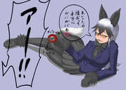 ドーナツで遊ぶギンギツネさん