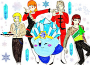 アイスカービィとルーネス達がアイスショー？