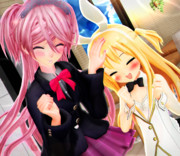 【かにフレ！】かわいい店員さんに なでなで…♡