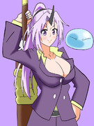 リムル専属の紫の鬼女シオン