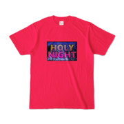 Tシャツ | ホットピンク | HOLY_NIGHT_TONIGHT
