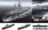 MMD用モブ航空母艦1943(ｸﾞﾗｰﾌﾓｯﾌﾞﾘﾝ)