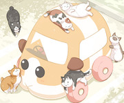 癒し 猫 ニコニコ静画 イラスト