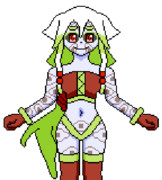 【ドット絵】蛇と邪神とアルフレイム冒険譚のフジ(アルボルの子)