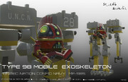 【ヤマトMMD】98式機動外骨格改