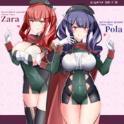 ザラ アズールレーン ニコニコ静画 イラスト