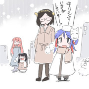 キリシママとサウスダコタちゃんと冬の一コマ