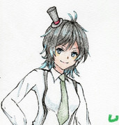 松風さんとお絵描き練習２