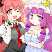 本日の萌絵4444回記念パチュこあ