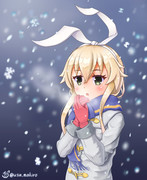 雪と島風と冬の吐息