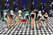 【MMD静止画】「貴方はどの娘を指名する？」