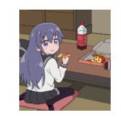 アヒル座り ニコニコ静画 イラスト