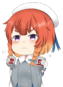 豆まきに新型の爆雷で応戦する択捉ちゃん