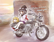 今日も今日とてマグナは行くセカンドシーズン支援イラストです！