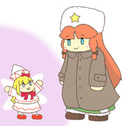 春を伝えるリリーともうそんな時期なんだなあと思う美鈴