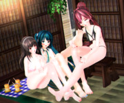 【今日のミクお姉さん】くつろぐ 美脚お姉さん達…♡