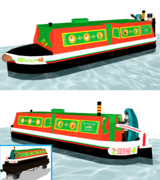 【モデル配布あり】ナローボート(カナルボート)　ソドー・メイド号仕様