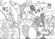 ミュウツー ニコニコ静画 イラスト