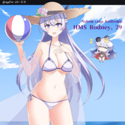 ロドニー アズールレーン ニコニコ静画 イラスト
