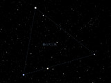 Stellarium 春の大三角