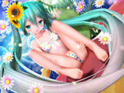 【ちびミクちゃん萌えリンク】広げてみちゃう…♡