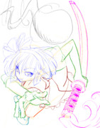 刀の描き方誰か教えろください。