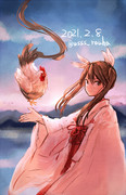 尾長鶏 ニコニコ静画 イラスト