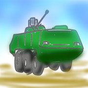 機関砲を搭載した装輪装甲戦闘車