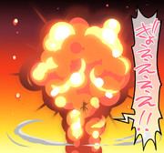 爆発オチなんてサイテー ニコニコ静画 イラスト