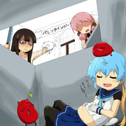 明石のバレンタインケーキ