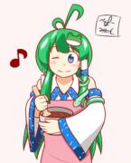 バレンタインの早苗さん