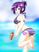 水着リゼちゃんのピストル型のバレンタインデーチョコ！？