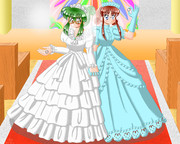 眼鏡百合ウェディング