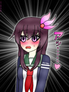 何かに気づく如月