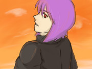 夕焼けな素子さん