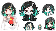 クリスが描いたクリス追加(透過png)