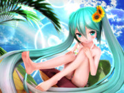 【ちびミクちゃん萌えリンク】可愛いおみあしさん…♡