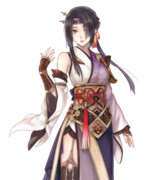 和風女性1　立ち絵素材　※調整版