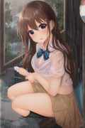 せ･･･先輩･･･濡れちゃったよぉ～～