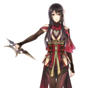 和風女性2　立ち絵素材