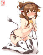 わんどろ牛柄ﾋﾞｷﾆ　ｲﾅﾂﾞﾏﾁｬﾝｱｯｱｯ…