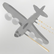 105ミリ榴弾砲と40ミリ機関砲を発射する米軍のAC-130ガンシップ