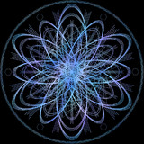 幾何学模様の素材【3-色付き】