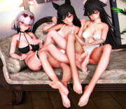 【あたかおルーム】お姉さん達の イチャラブおみあし♡