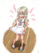 艦これ Grecale(グレカーレ)「ひーらひら♪」