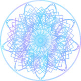 幾何学模様の素材【6-色付き】