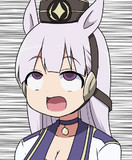 白目むいて走ってすげえ目が乾燥するゴルシ