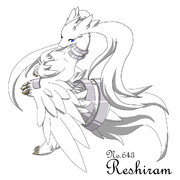 レシラム ニコニコ静画 イラスト